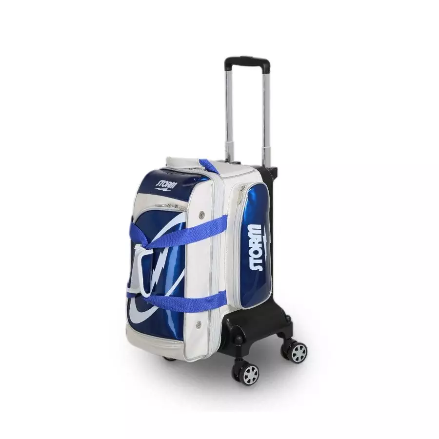 Storm 2-Ball Roller White/Blue Ballwagen Bag Signature Tasche