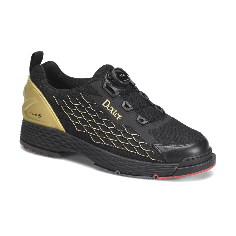 Dexter THE 9 KNIT BOA Black-Gold Edition