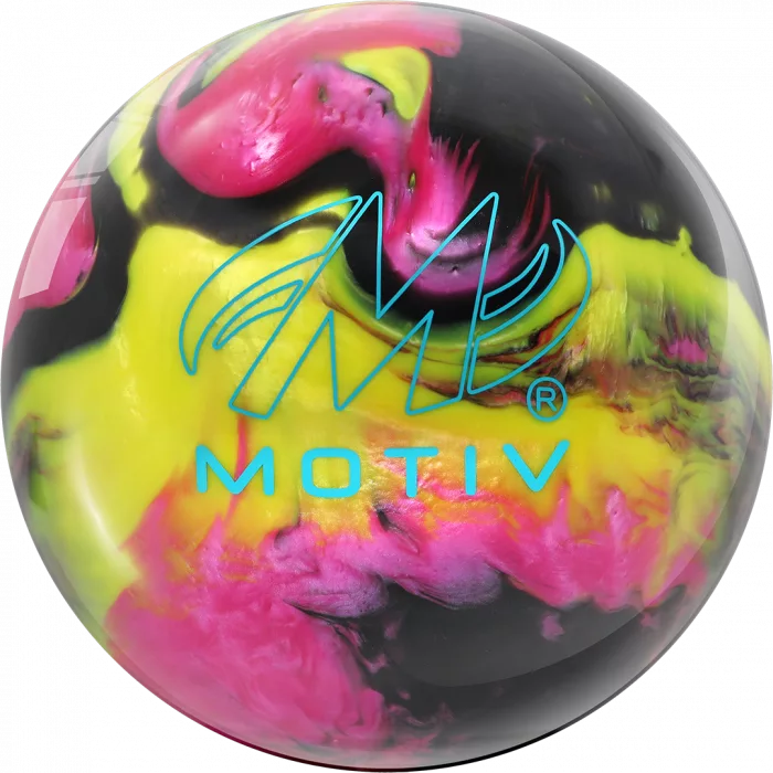 Motiv Aspire schwarz/gelb/pink