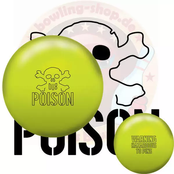 DV8 Poison DV8 Bowlingball Gelb