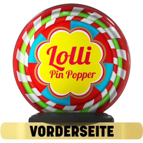 On The Ball-Bowlingbälle im Design Top Lolli Pin Popper