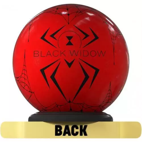 On The Ball-Bowlingbälle im Design Top Black Widow Red