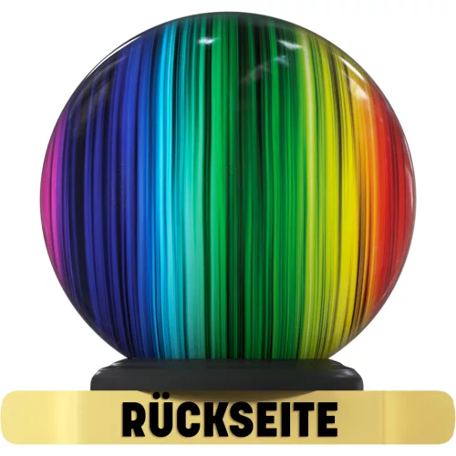 On The Ball-Bowlingbälle im Design Top Rainbow