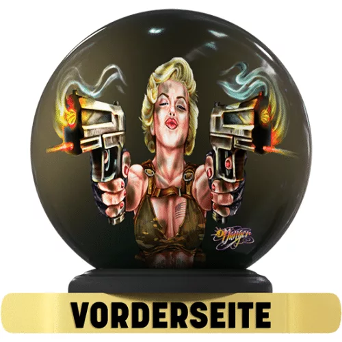 On The Ball-Bowlingbälle im Desing Top Double Guns