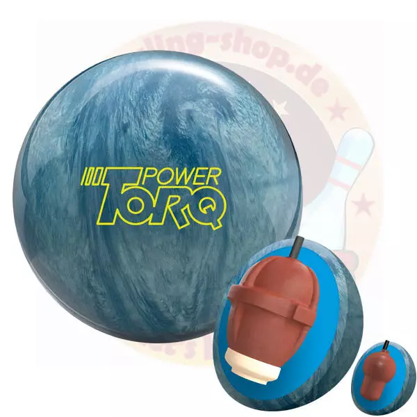 Power Torq Pearl Sky Blue Pearl  Pearl Reactive Bowlingball Co 300 mittelgeölt