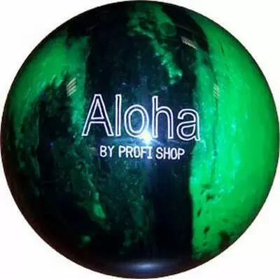 Aloha Polyester Plastikball Black / Green