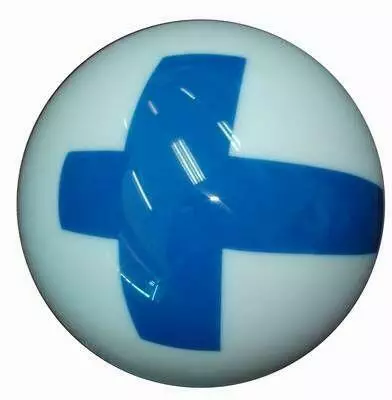 Funball Finland Flag Ball Bowlingball / Bowlingkugel