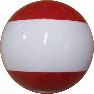 Funball Austria Flag Ball Bowlingball / Bowlingkugel