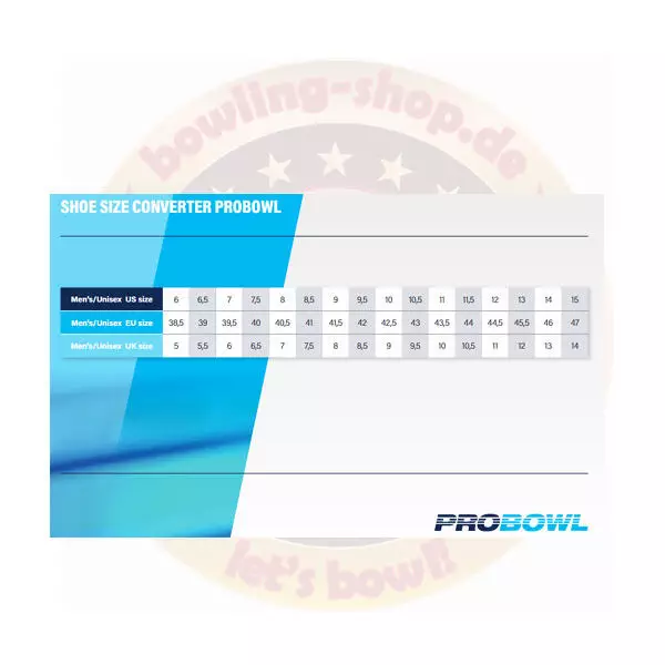 Pro Bowl Bowlingschuhe Supro Black /Blue